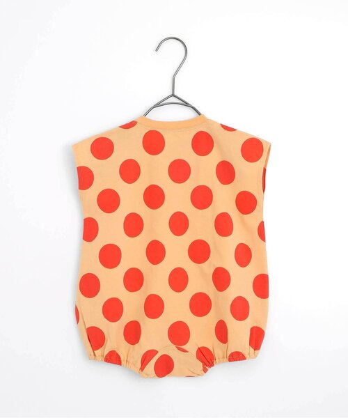 p.premier（ピードットプルミエ）の「イロチ買いしたい総柄バルーンロンパース（ロンパース・キッズ・アイボリー/ブルー/オレンジ/イエロー/レッド・60/70/80）」の7枚目の写真