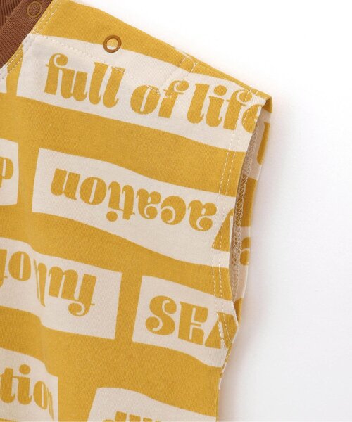 p.premier（ピードットプルミエ）の「イロチ買いしたい総柄バルーンロンパース（ロンパース・キッズ・アイボリー/ブルー/オレンジ/イエロー/レッド・60/70/80）」の20枚目の写真