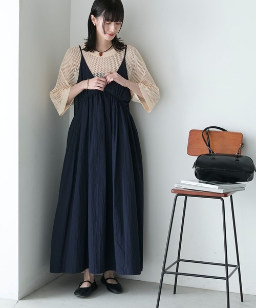 forksy.(フォルクシー)の「【forksy.】ハート柄メッシュサマーニット(ニット/セーター・レディース・レッド/ブラック/アイボリー・FREE)」の15枚目の写真