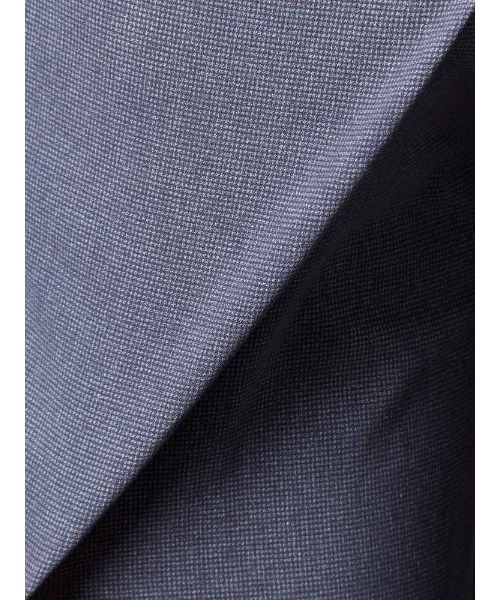 Perfect Suit FActory(パーフェクトスーツファクトリー)の「コットンリネン 千鳥柄シャンブレーパンツ グレー/ブルー/ネイビー(スラックス・メンズ・ブルー/ネイビー/チャコールグレー・S/M/LL/L/3L)」の13枚目の写真