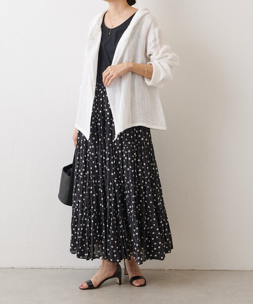 BEARDSLEY（ビアズリー）の「カヤパーカー（シャツ/ブラウス・レディース・ブラック/ホワイト・FREE）」の14枚目の写真