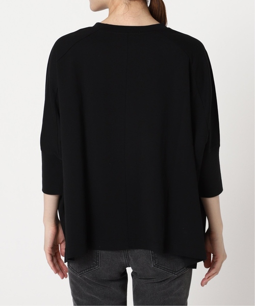 JOURNAL STANDARD relume（ジャーナルスタンダード　レリューム）の「《追加3》MVSコットンワイドプルオーバー（Tシャツ/カットソー・レディース・グレー/ブラック/ライトグレー・FREE）」の21枚目の写真