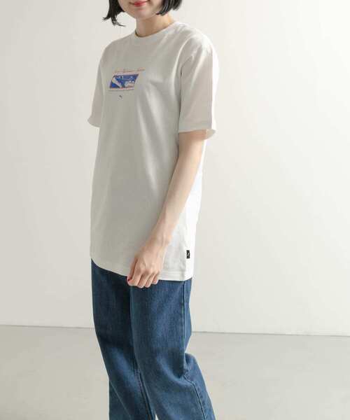 PUMA（プーマ）の「PUMA　HYDRATION グラフィックTシャツ（Tシャツ/カットソー・レディース・イエロー系その他/グレー系その他/ホワイト系その他・X-SMALL）」の5枚目の写真