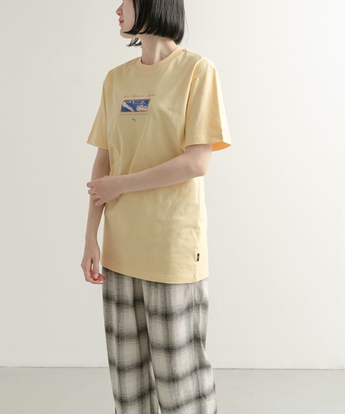 PUMA（プーマ）の「PUMA　HYDRATION グラフィックTシャツ（Tシャツ/カットソー・レディース・イエロー系その他/グレー系その他/ホワイト系その他・X-SMALL）」の9枚目の写真