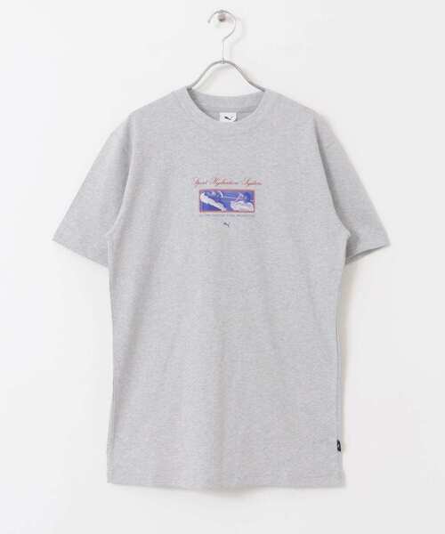 PUMA（プーマ）の「PUMA　HYDRATION グラフィックTシャツ（Tシャツ/カットソー・レディース・イエロー系その他/グレー系その他/ホワイト系その他・X-SMALL）」の12枚目の写真