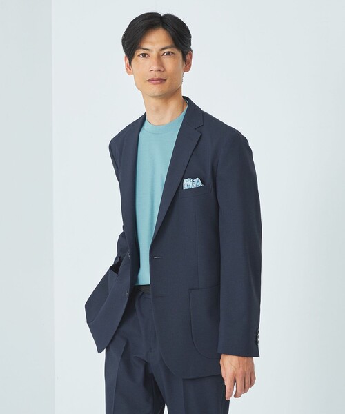 green label relaxing（グリーンレーベルリラクシング）の「ミラノビズ クルーネック Tシャツ（Tシャツ/カットソー・メンズ・ライトグレー/ブラック/ライトブルー・L/S/XL/M）」の9枚目の写真