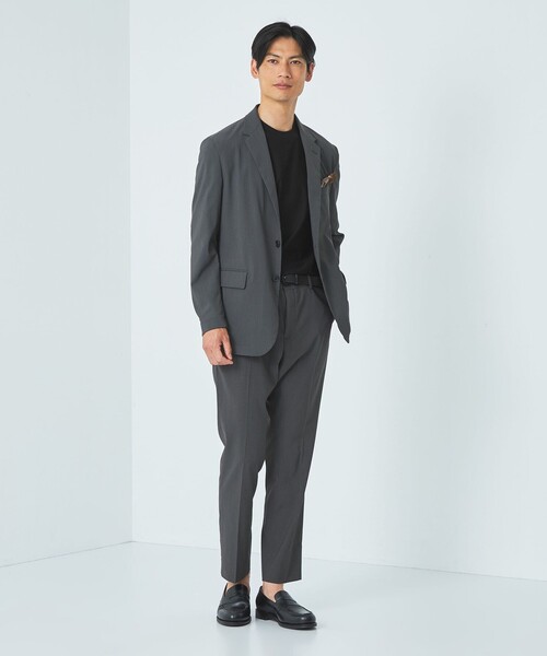 green label relaxing（グリーンレーベルリラクシング）の「ミラノビズ クルーネック Tシャツ（Tシャツ/カットソー・メンズ・ライトグレー/ブラック/ライトブルー・L/S/XL/M）」の13枚目の写真