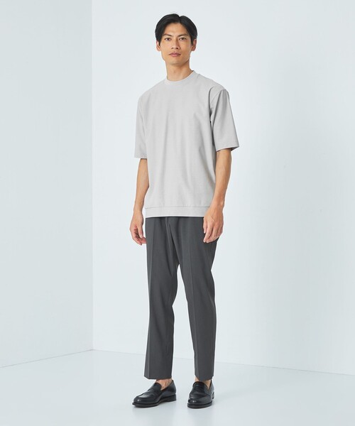 green label relaxing（グリーンレーベルリラクシング）の「ミラノビズ クルーネック Tシャツ（Tシャツ/カットソー・メンズ・ライトグレー/ブラック/ライトブルー・L/S/XL/M）」の14枚目の写真