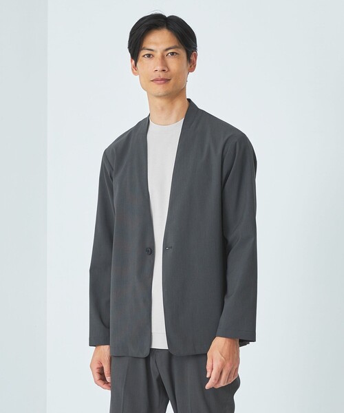 green label relaxing（グリーンレーベルリラクシング）の「ミラノビズ クルーネック Tシャツ（Tシャツ/カットソー・メンズ・ライトグレー/ブラック/ライトブルー・L/S/XL/M）」の15枚目の写真