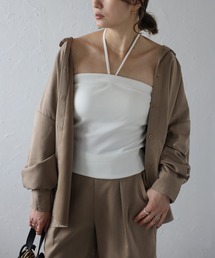 Bonjour Sagan | カップ付き2WAYチューブトップ(チューブトップ)