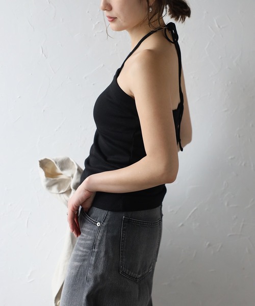 Bonjour Sagan（ボンジュールサガン）の「カップ付き2WAYチューブトップ（チューブトップ・レディース・オフホワイト/ブラック・FREE）」の22枚目の写真