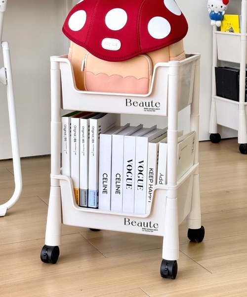 キャスター付き2段ワゴン（家具）｜Made in I（メイドインアイ）の