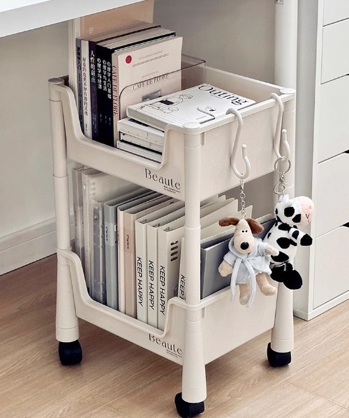 キャスター付き2段ワゴン（家具）｜Made in I（メイドインアイ）の