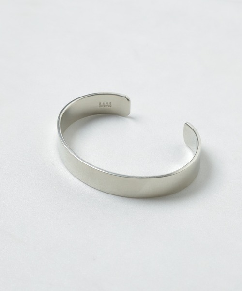NANO universe（ナノユニバース）の「「NU jewelry」ジャーマンシルバーナローバングル（バングル/リストバンド・メンズ・シルバー・FREE）」の3枚目の写真