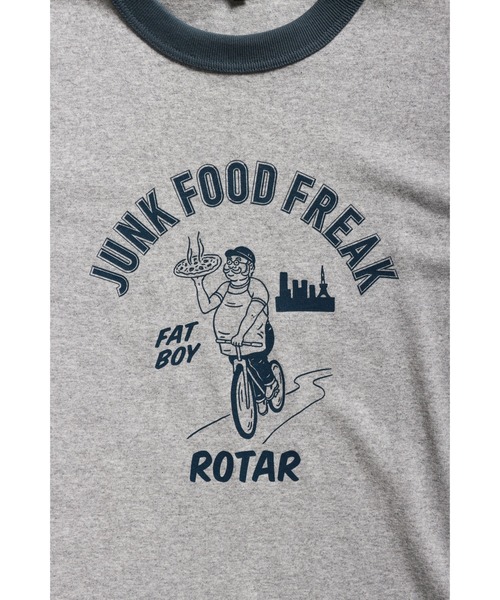 ROTAR(ローター)の「J&F DELIVERY Ringer Tee(Tシャツ/カットソー・メンズ・ホワイト系その他/グレー系その他・MEDIUM/SMALL/X-LARGE/LARGE)」の5枚目の写真