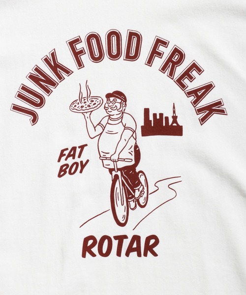 ROTAR(ローター)の「J&F DELIVERY Ringer Tee(Tシャツ/カットソー・メンズ・ホワイト系その他/グレー系その他・MEDIUM/SMALL/X-LARGE/LARGE)」の6枚目の写真