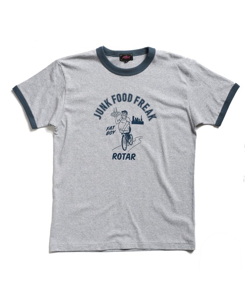 ROTAR(ローター)の「J&F DELIVERY Ringer Tee(Tシャツ/カットソー・メンズ・ホワイト系その他/グレー系その他・MEDIUM/SMALL/X-LARGE/LARGE)」の3枚目の写真