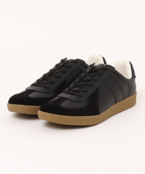 GERMAN TRAINER(ジャーマントレーナー)の「【UNION STATION by MEN’S BIGI 】REPRODUCT MILITALY GERMAN TRAINER ジャーマントレーナー(スニーカー・メンズ・ブラック/ベージュ/ホワイト/ホワイト系その他/ホワイト系その他2/ブラック系その他/グレー/ブラウン・MEDIUM/LARGE/L/M)」の6枚目の写真