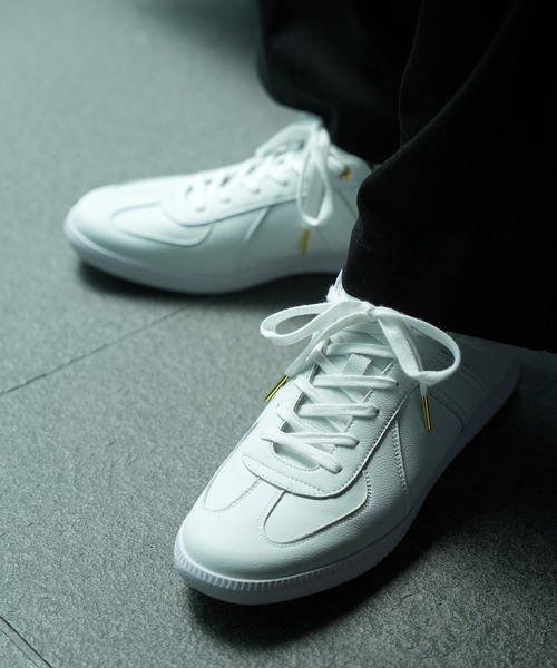 GERMAN TRAINER(ジャーマントレーナー)の「【UNION STATION by MEN’S BIGI 】REPRODUCT MILITALY GERMAN TRAINER ジャーマントレーナー(スニーカー・メンズ・ブラック/ベージュ/ホワイト/ホワイト系その他/ホワイト系その他2/ブラック系その他/グレー/ブラウン・MEDIUM/LARGE/L/M)」の19枚目の写真