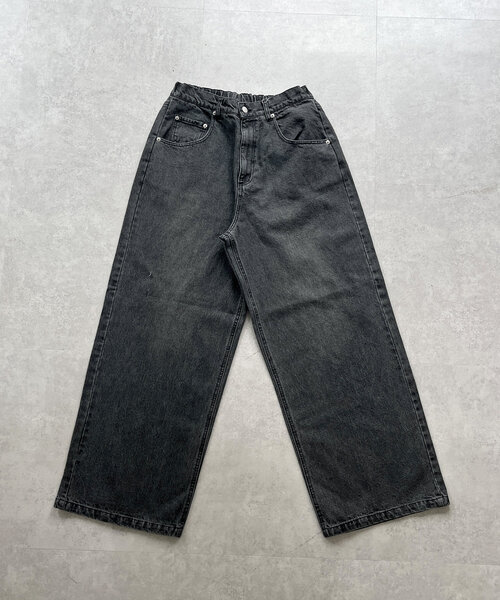 CPCM(シーピーシーエム)の「バギーデニムパンツ(デニムパンツ・メンズ・ブラック/インディゴブルー/ブルー・SMALL/MEDIUM/LARGE)」の9枚目の写真