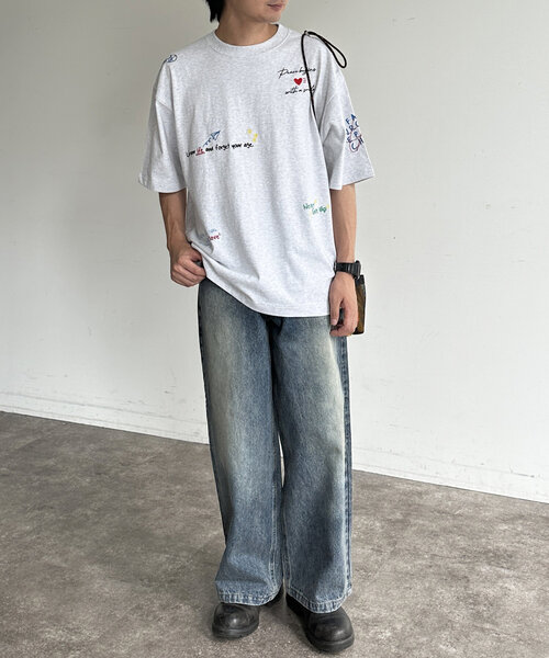 CPCM(シーピーシーエム)の「バギーデニムパンツ(デニムパンツ・メンズ・ブラック/インディゴブルー/ブルー・SMALL/MEDIUM/LARGE)」の19枚目の写真