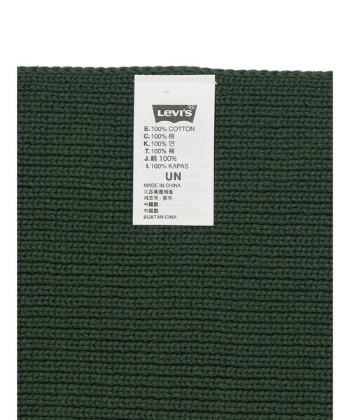 Levi's（リーバイス）の「Levi's/リーバイス BACK PATCH マフラー グリーン（マフラー・メンズ・グリーン・OS）」の4枚目の写真