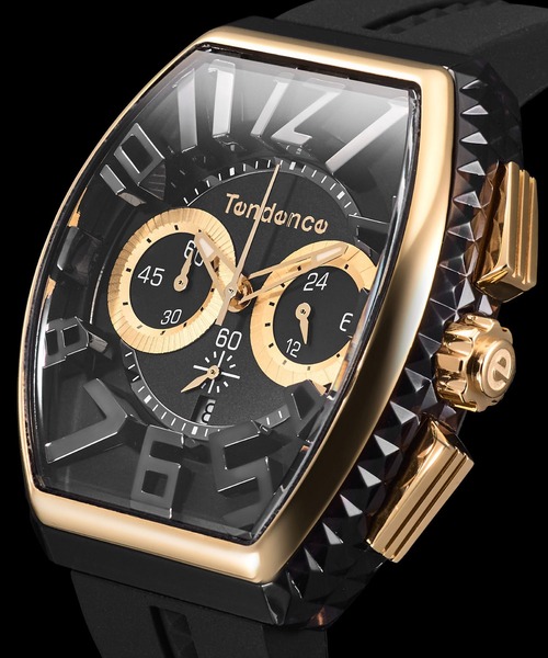 Tendence(テンデンス)の「TENDENCE/テンデンス PIRAMIDE 腕時計 TDC-TY860005K メンズ(アナログ腕時計・メンズ・ブラック・FREE)」の3枚目の写真