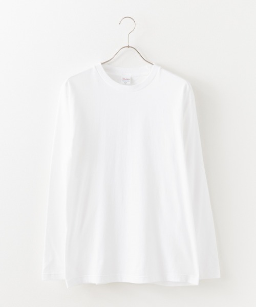 Printstar（プリントスター）の「5.6oz リラックスベーシックT クルーネック オーバーサイズ コットン カットソーL/S Tシャツ カラーバリエーション豊富（Tシャツ/カットソー・メンズ・ホワイト/バーガンディー/ネイビー/パープル/杢グレー/ブラック/アーミー・S/M/L/XL）」の15枚目の写真