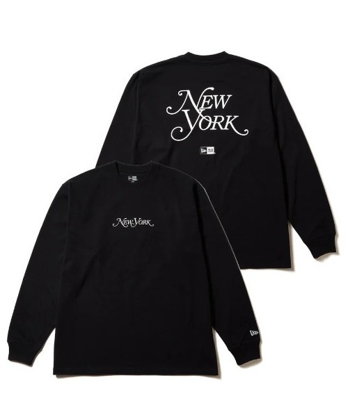 【セール】【NEW ERA】LS OS CT TEE BACK NEWYORK MAGAZINE LOGO / エルエスオーエスシーティーティーバックニューヨークマガジンロゴ（Tシャツ/カットソー）｜NEW ERA（ニューエラ）