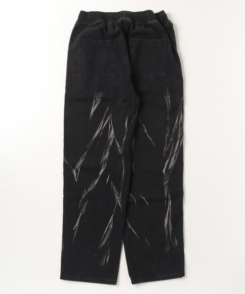 【セール】R. : Slash Bleach Easy Denim（デニムパンツ）｜rehacer（レアセル）