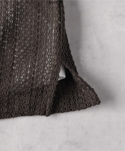 Right-on(ライトオン)の「長袖レースシャツアンサンブル(アンサンブル・メンズ・ブラウン/ブラック/キナリ・M/XL/L)」の9枚目の写真