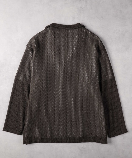 Right-on(ライトオン)の「長袖レースシャツアンサンブル(アンサンブル・メンズ・ブラウン/ブラック/キナリ・M/XL/L)」の5枚目の写真