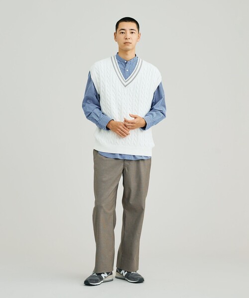UNISEX】チルデンニット ベスト（ベスト）｜J.PRESS YORK STREET
