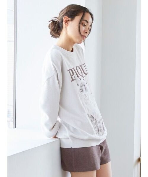 gelato pique CAT ジャガードプルオーバー&ショートパンツSET gelato pique（ジェラートピケ）の「【ラッピング済み】CAT