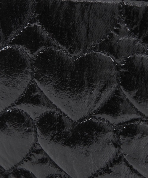 BAYFLOW（ベイフロー）の「[縦型内ポケット付き]BFキルティングスクエアポーチ（ポーチ・レディース・ブラック/シルバー・0）」の9枚目の写真