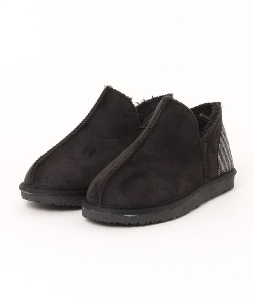 moz（モズ）の「《moz》4532（スリッポン・レディース・グレー/ブラウン系その他/ブラック・L/M/LL/S）」の3枚目の写真
