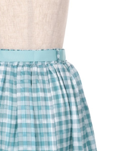 axes femme（アクシーズファム）の「チョコミントプリントスカート