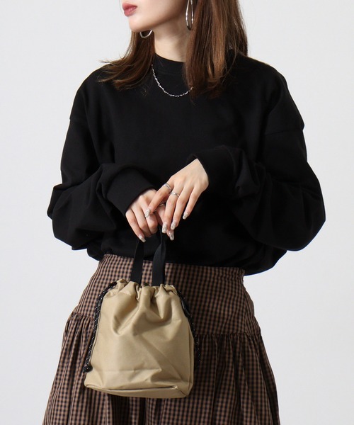 FUNALIVE(ファンアライブ)の「TRUSS SUSTAINABLE リサイクルポリエステルパースミニバッグ(トートバッグ・メンズ・ネイビー/ベージュ/オリーブ/ブラック・F)」の14枚目の写真