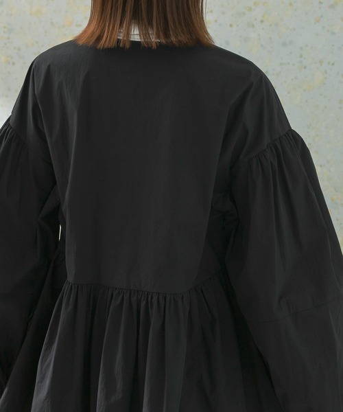 【セール】ジップアップボリュームブラウス（シャツ/ブラウス）｜URBAN RESEARCH ROSSO WOMEN（アーバンリサーチ ロッソ）