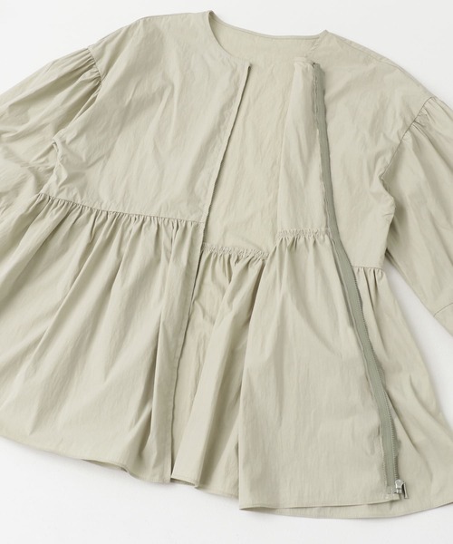 【セール】ジップアップボリュームブラウス（シャツ/ブラウス）｜URBAN RESEARCH ROSSO WOMEN（アーバンリサーチ ロッソ）