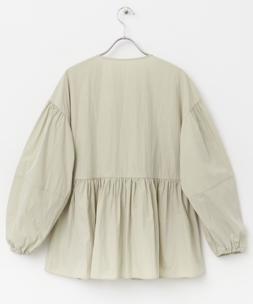 【セール】ジップアップボリュームブラウス（シャツ/ブラウス）｜URBAN RESEARCH ROSSO WOMEN（アーバンリサーチ ロッソ）