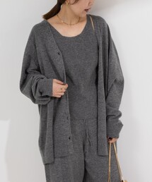 NOLLEY’S | 《手洗い可能》《セットアップ対応》カシミヤ混アレンジカーディガン(カーディガン/ボレロ)