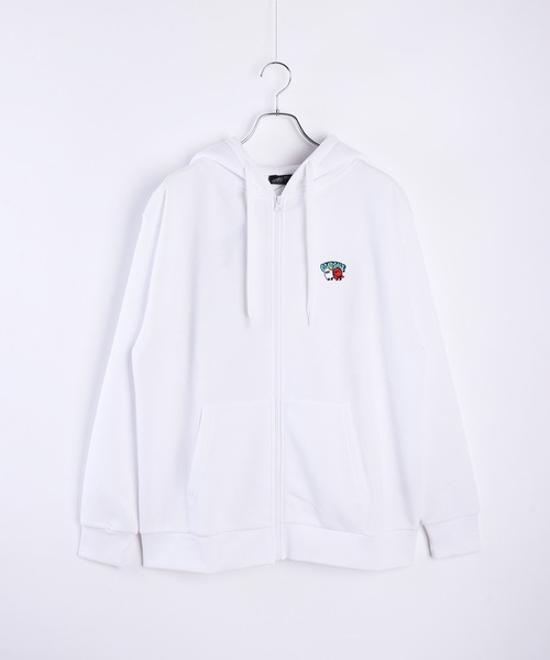 【セール】おばけ & レッドデビル 裏起毛 長袖 グラフィック フルジップパーカー（パーカー）｜WESTSEA（ウエストシー）