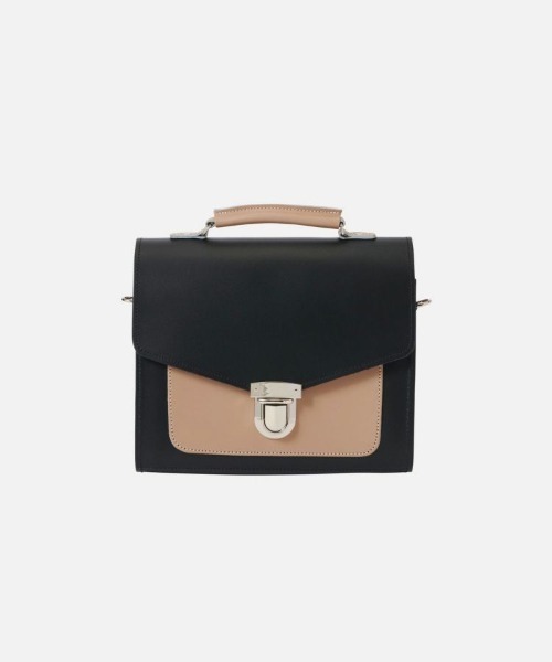Zatchels（ザッチェルズ）の「【ザッチェルズ/Zatchels】シュガーキューブ/Grande Size(Two Tone)（ショルダーバッグ・レディース・ブラック系その他・00）」の3枚目の写真