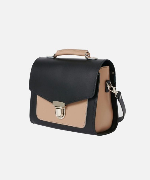 Zatchels（ザッチェルズ）の「【ザッチェルズ/Zatchels】シュガーキューブ/Grande Size(Two Tone)（ショルダーバッグ・レディース・ブラック系その他・00）」の4枚目の写真