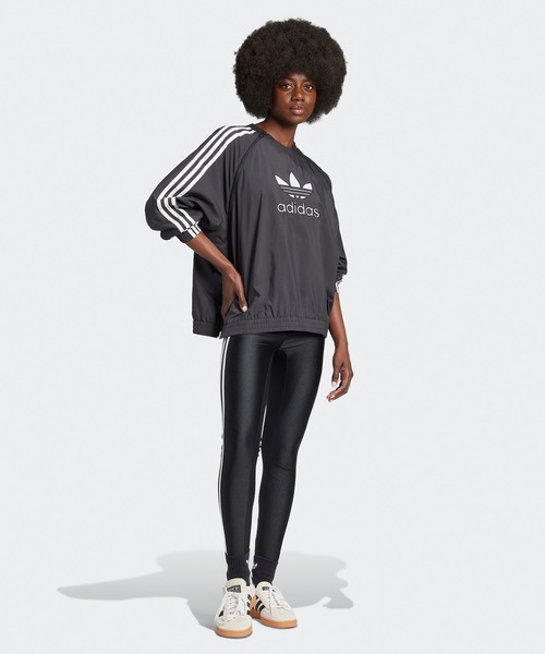 adidas(アディダス)の「adidas/アディダス adidas ORI VNTG TRF CREW スウェットシャツ(スウェット・メンズ・ブラック・XS/S/M/L)」の6枚目の写真