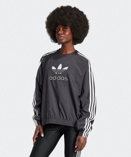 adidas(アディダス)の「adidas/アディダス adidas ORI VNTG TRF CREW スウェットシャツ(スウェット・メンズ・ブラック・XS/S/M/L)」の4枚目の写真