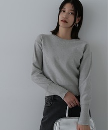 N.（N. Natural Beauty Basic） | ◆スパンコールニット(ニット/セーター)