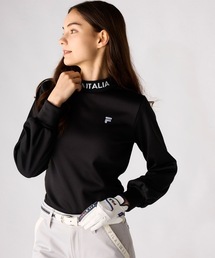 【FILA GOLF/フィラゴルフ】レディース長袖モックネックシャツ ゴルフ
