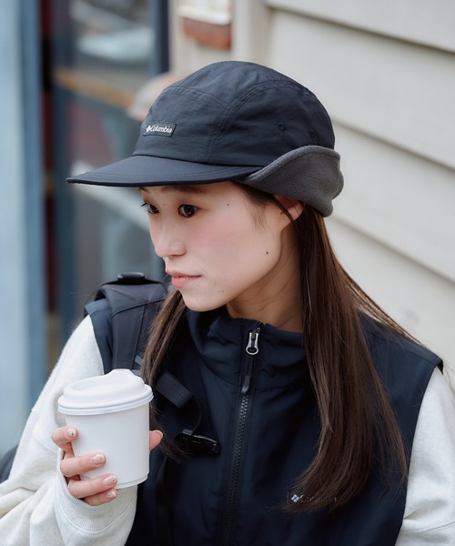 Columbia（コロンビア）の「【Columbia/コロンビア】フリースキャップ（ハット・レディース・ブラック/ブルー・ONE SIZE）」の7枚目の写真